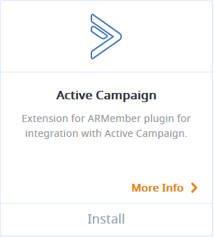 ARMember Active Campaign Addon