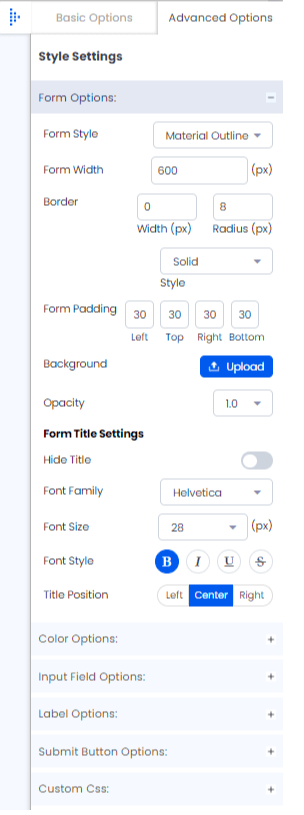 ARMember - Edit Forms