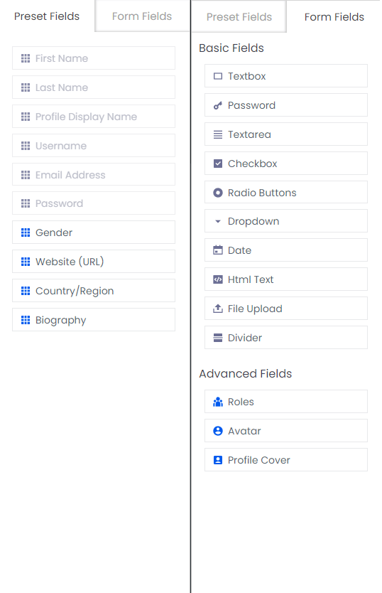 ARMember - Edit Forms