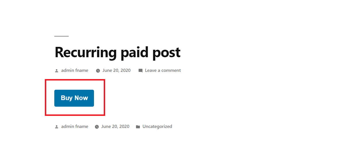 ARMember Paid Post at Front-End side