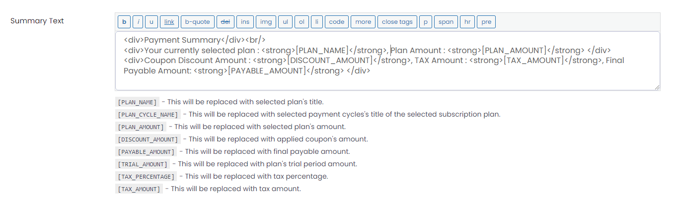 ARMember - Sales Tax
