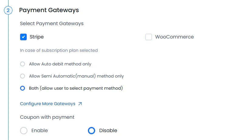 ARMember General Settings ( Payment Gateways )