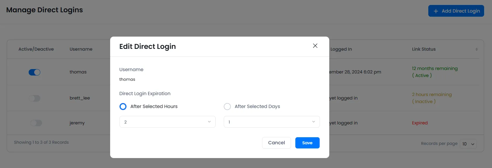 ARMember_direct_login