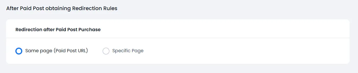 ARMember General Settings ( Redirection )