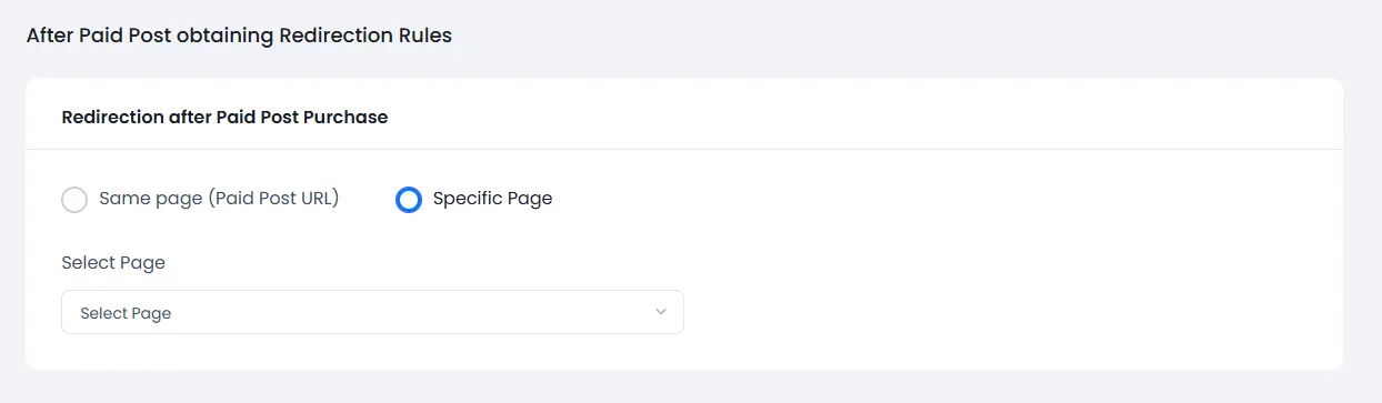 ARMember General Settings ( Redirection )