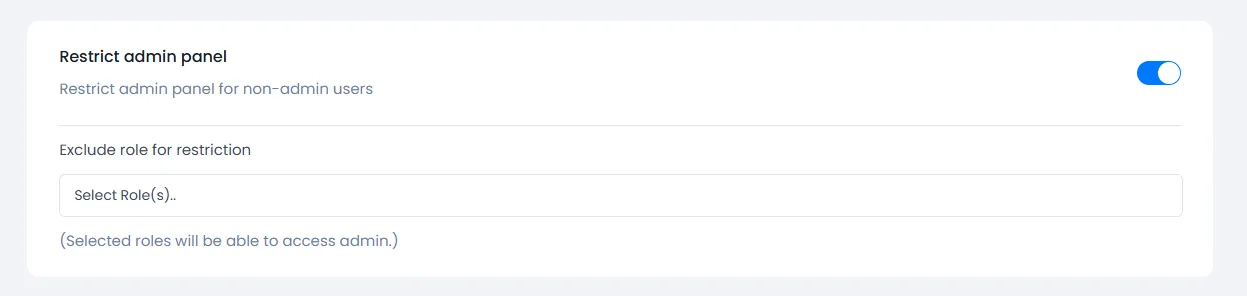 ARMember General Settings
