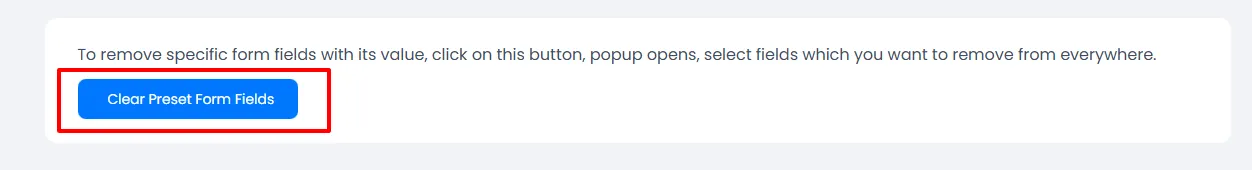 ARMember - Clear Form Fields