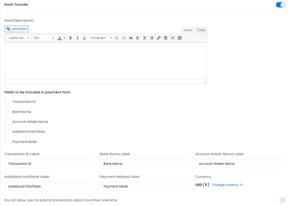ARMember General Settings ( Payment Gateways )