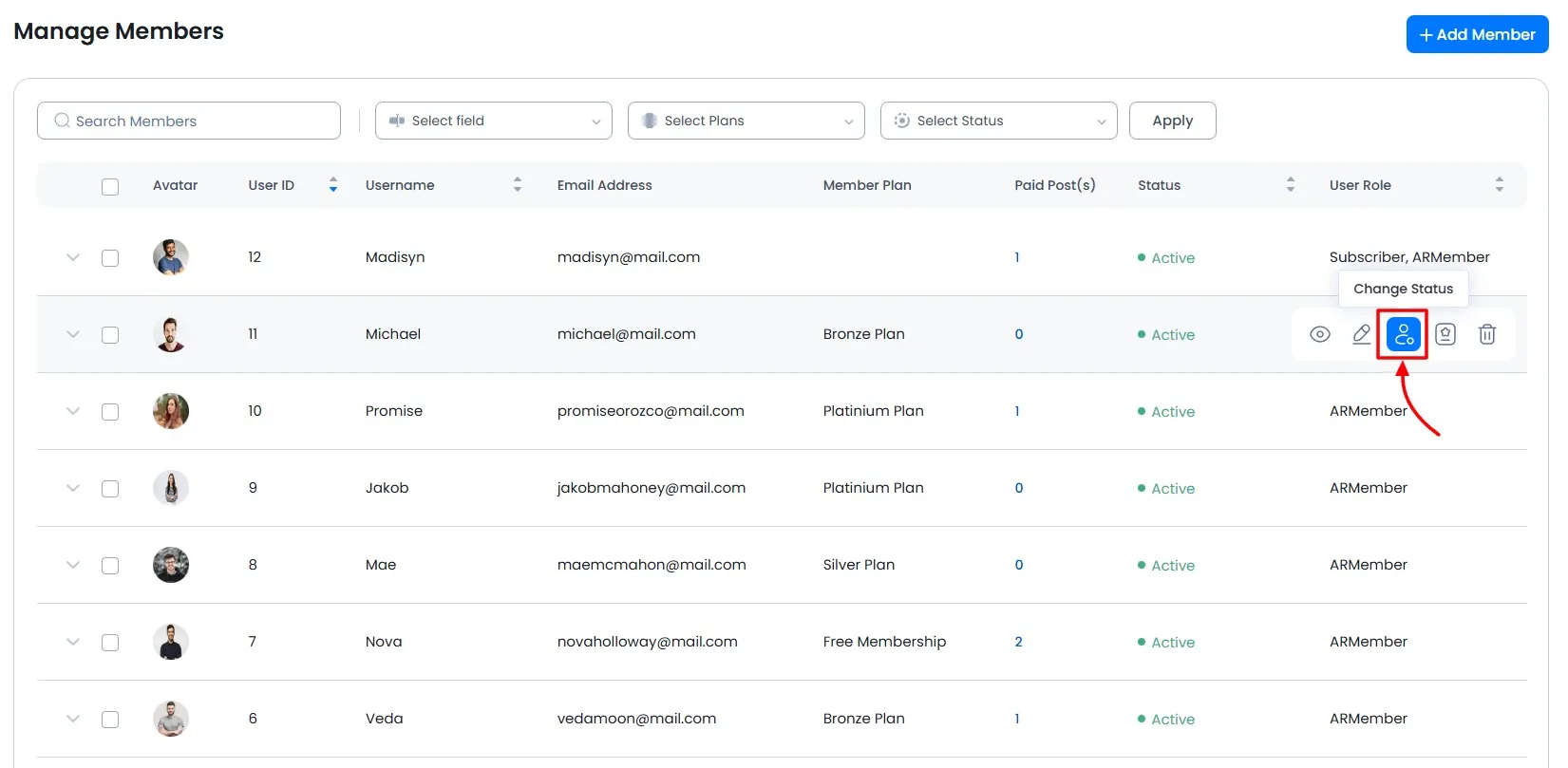 ARMember_member_status1