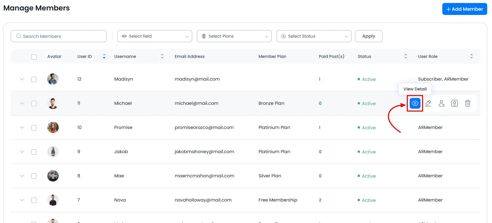 ARMember_view_member