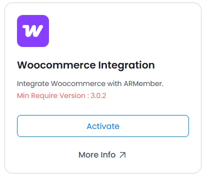 ARmember woocommerce