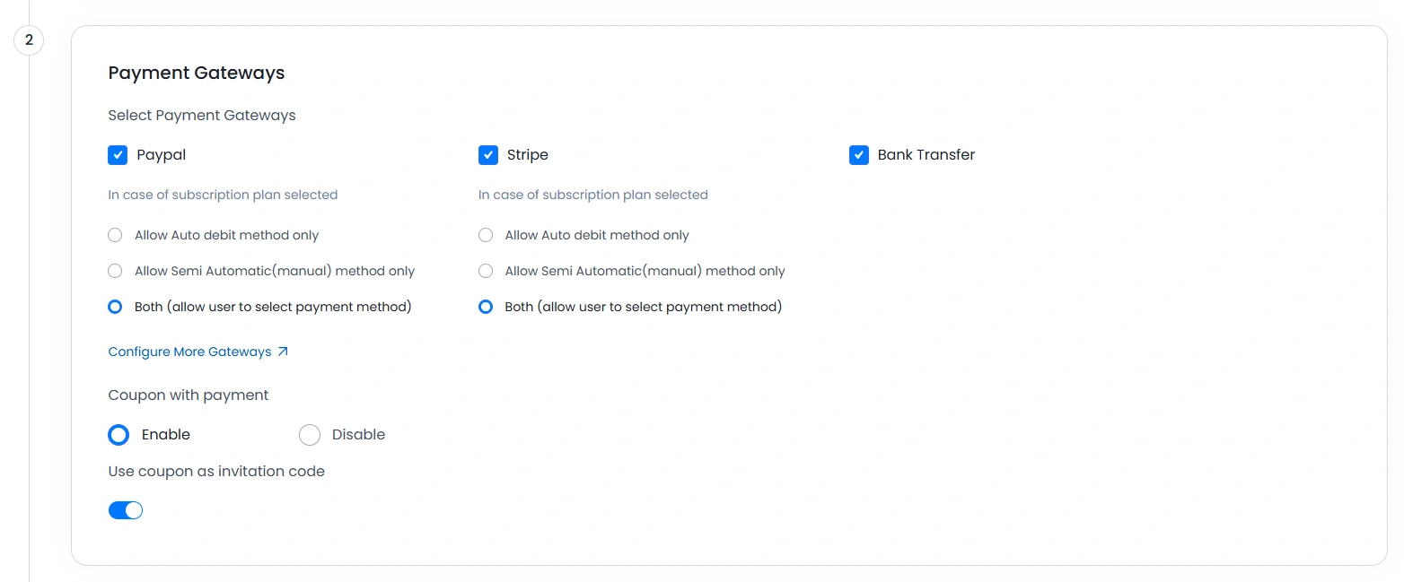 ARMember - Step 2 Payment Gateways