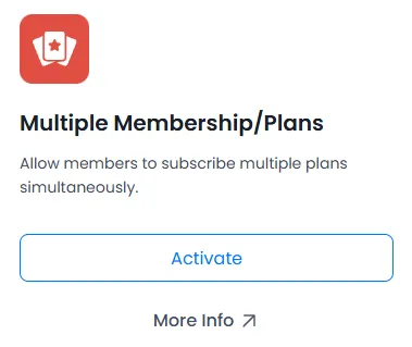 ARMember Multiple Membership Addon