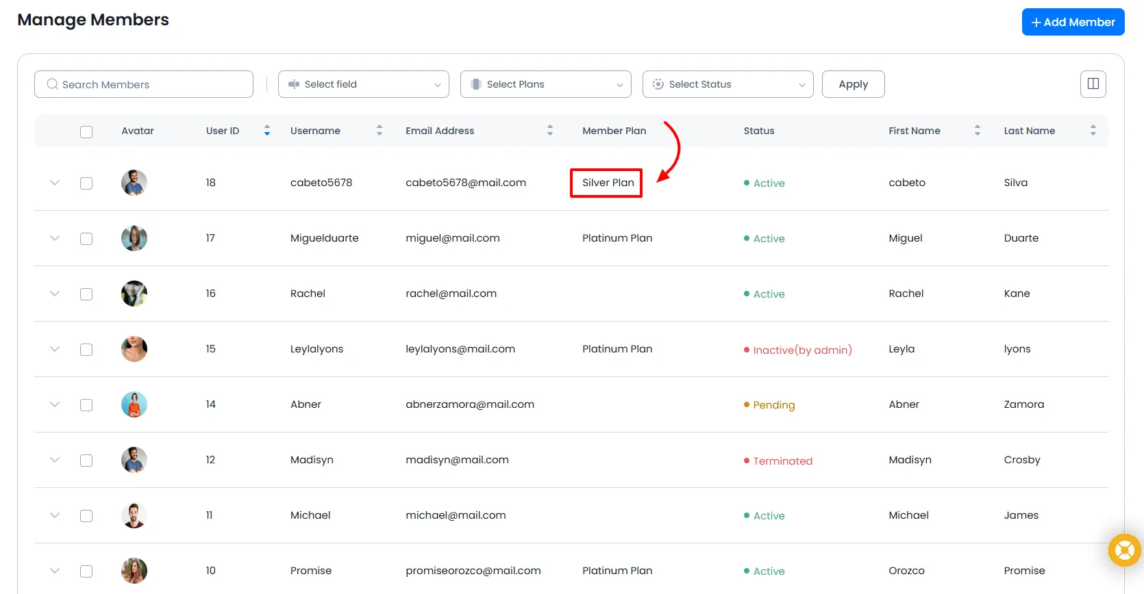ARMember Single Membership Plan