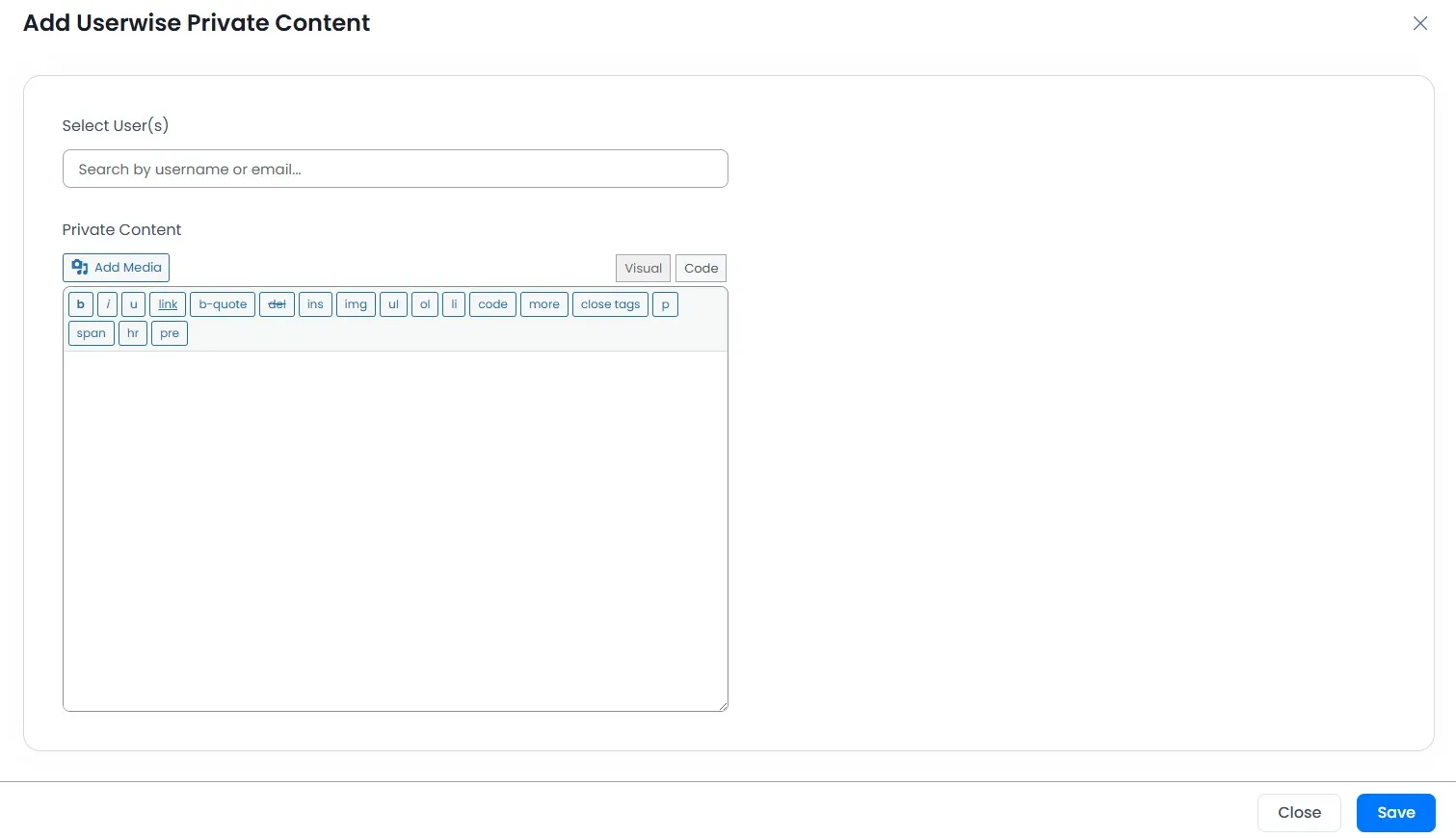 ARMember_add_user_private_content