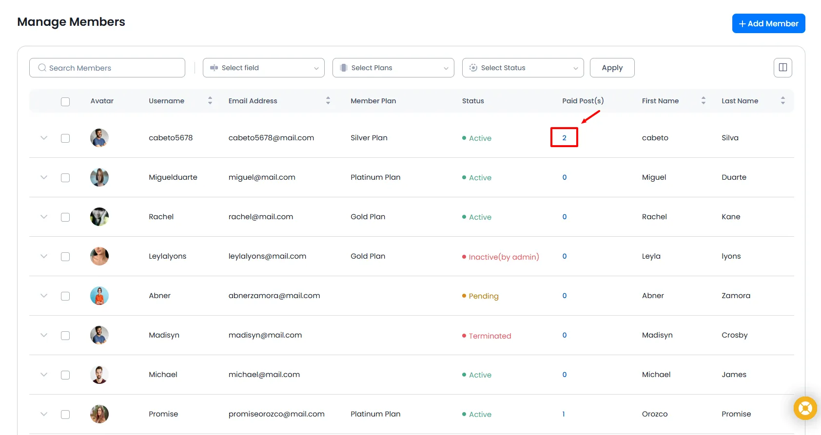 ARMember Paid Post ARMember Paid Post Assign