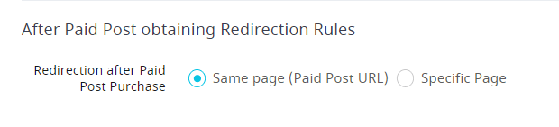 ARMember General Settings ( Redirection )