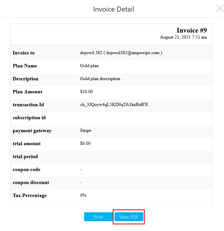 ARMember - PDF Creator Addon Invoice Payments
