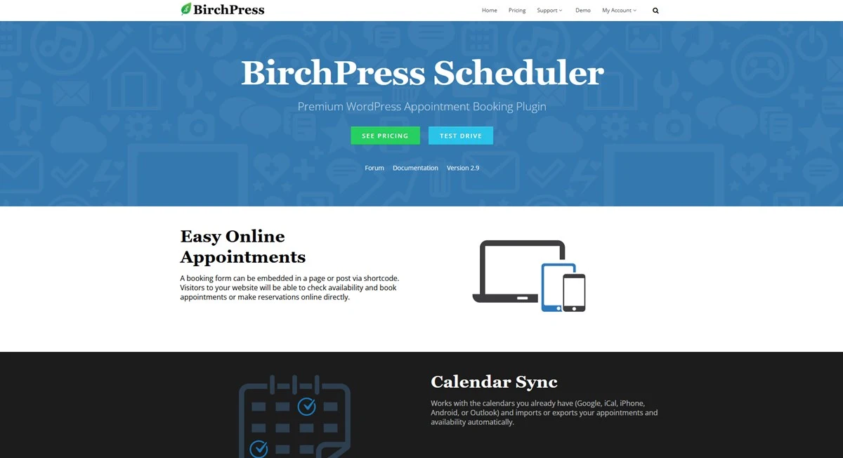 birchpress scheduler