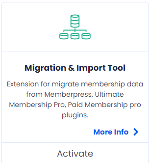 ARMember migration & Import tool addon