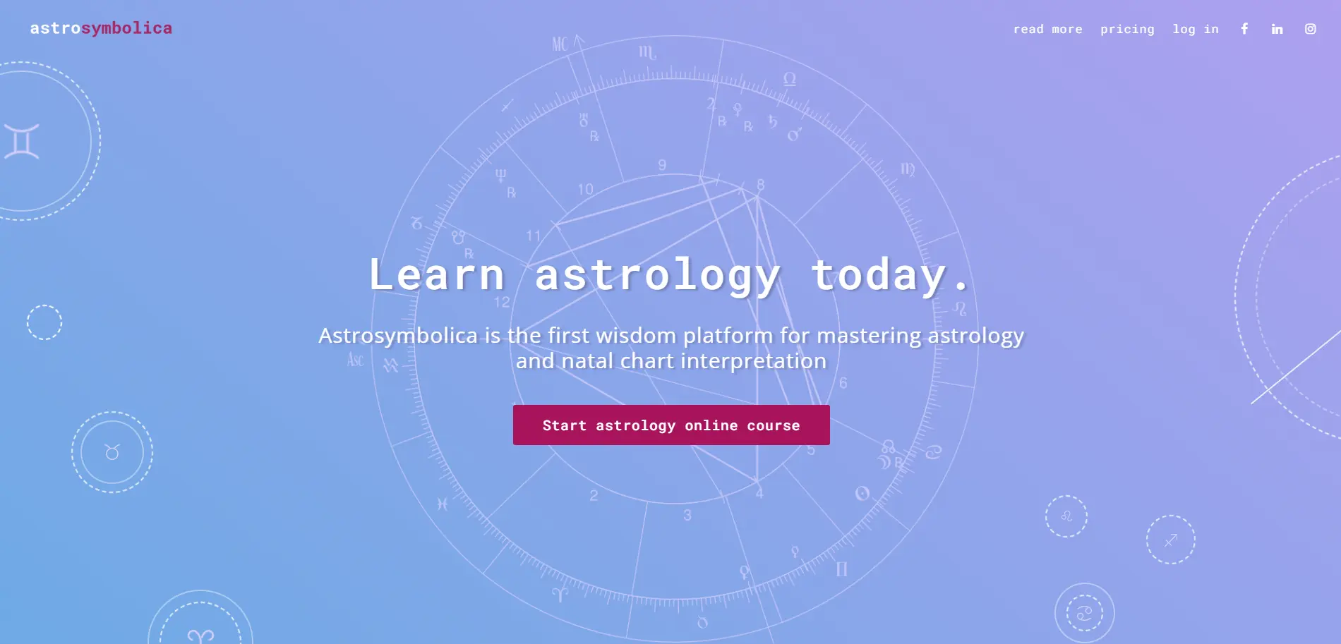 AstroSymbolica - Membership Website Samples
