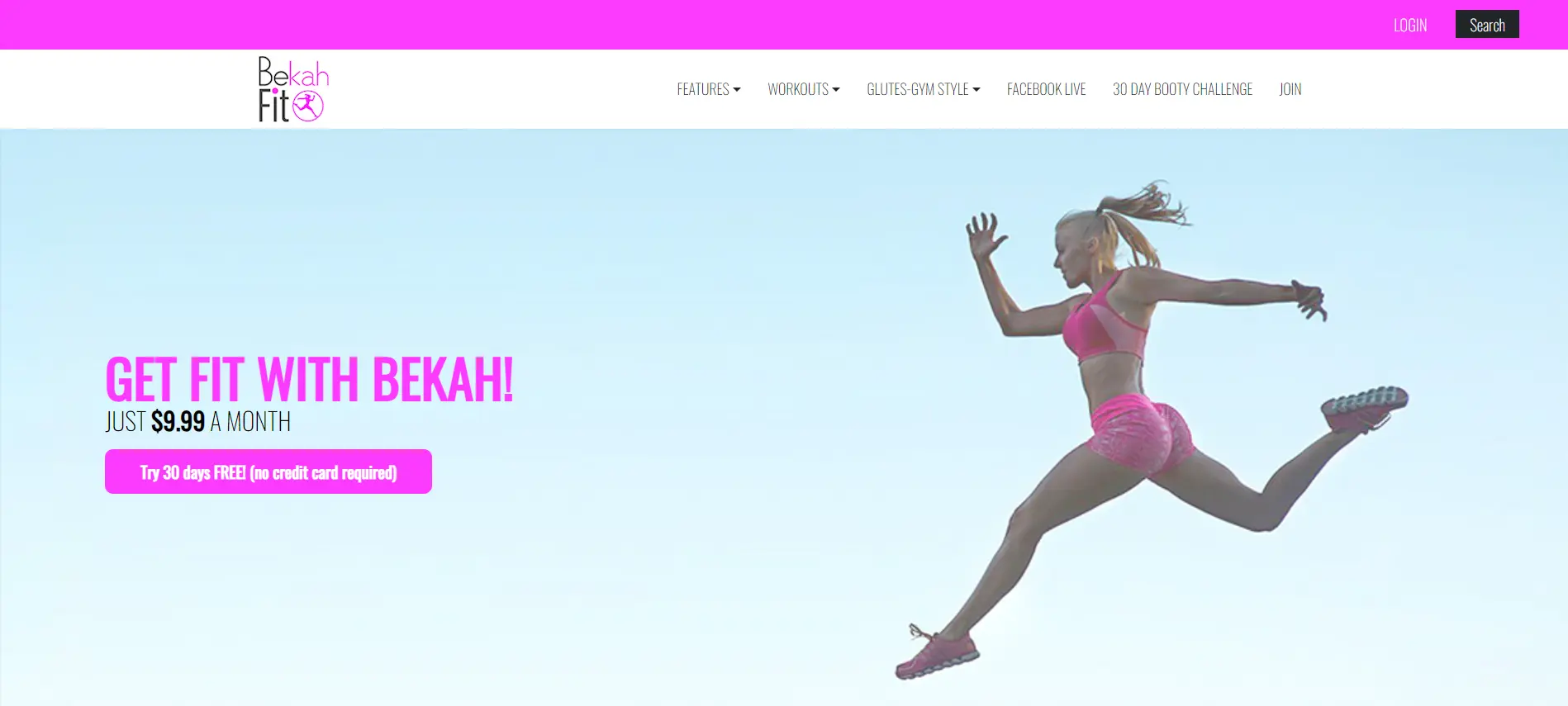 Bekah Fit - Membership Website Ideas