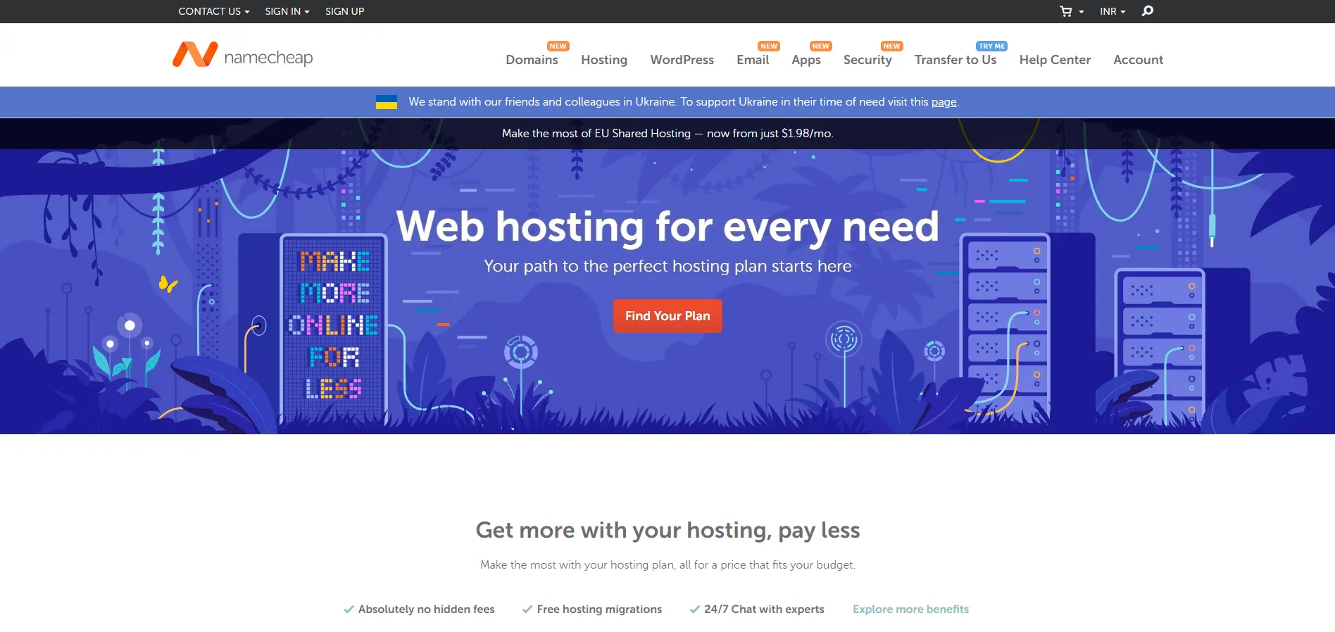 Namecheap - Web Hosting For Membership Site