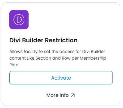 ARMember Divi Builder Support
