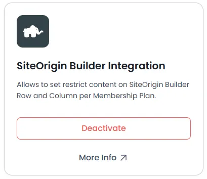 ARMember SiteOrigin Builder Support
