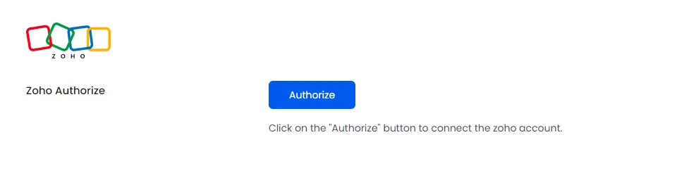 ARMember Zoho Settings