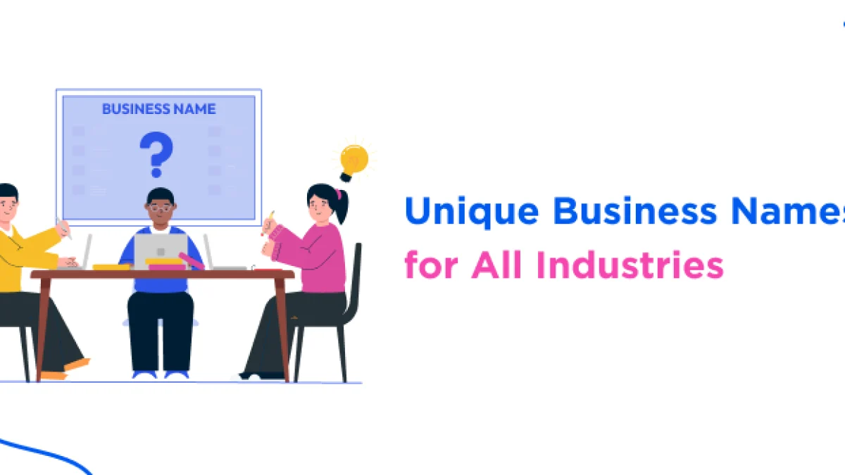 600+ Unique Business Name Ideas for Any Industry [2025]