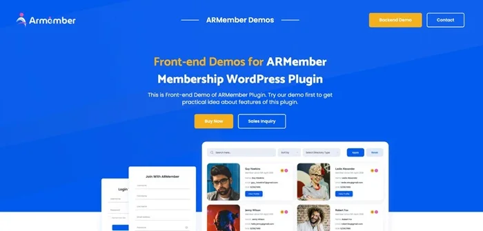 ARMember WordPress membership plugin