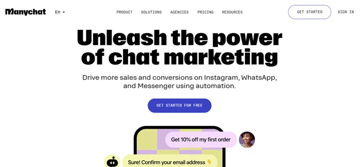 ManyChat for Automating Conversations