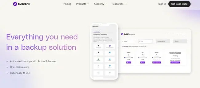 Solid Backups (Formerly BackUpBuddy WordPress Plugin)