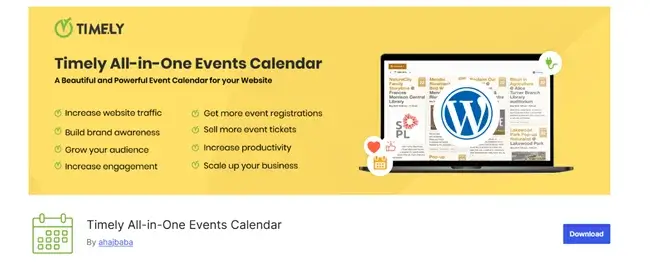 All-In-One Event Calendar plugin
