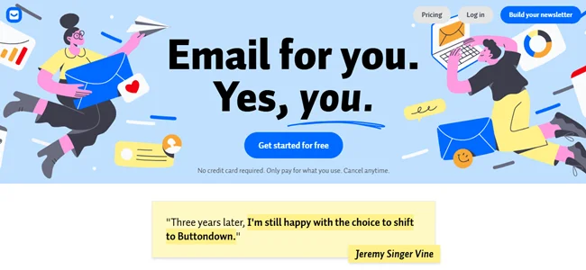 Buttondown for Independent Writers