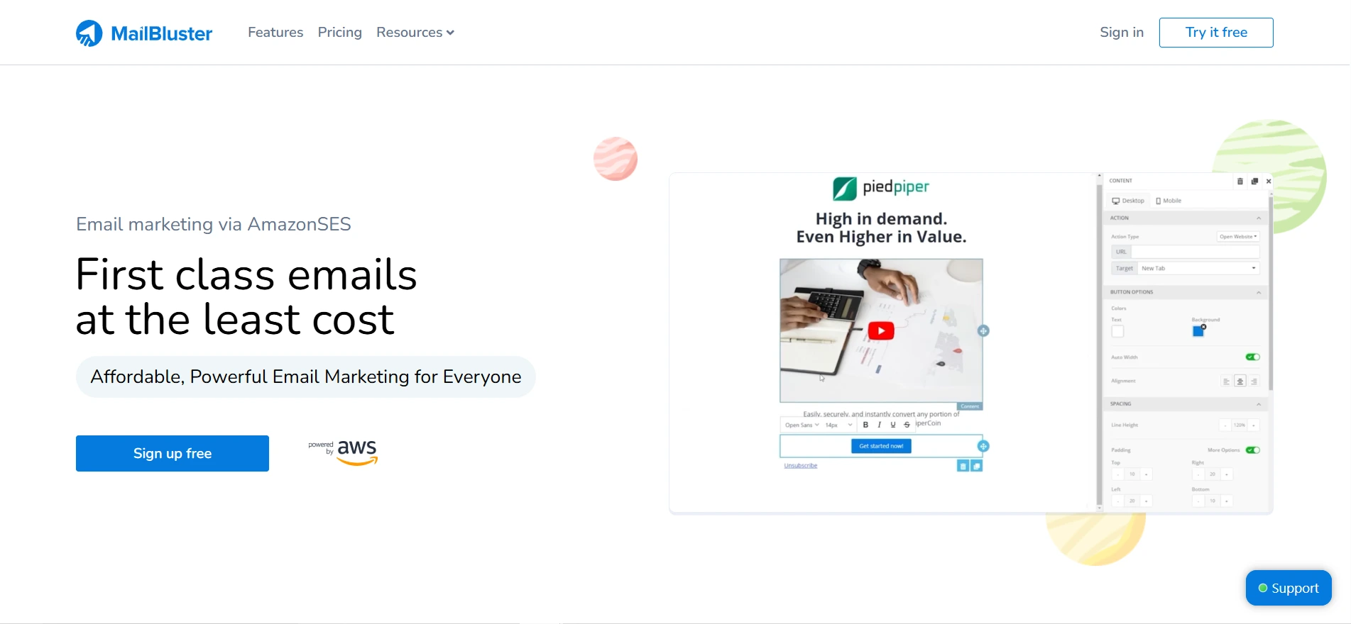 MailBluster for Simple & Cost-Efficient Automation