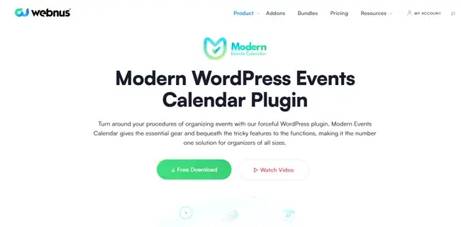 Modern Events Calendar