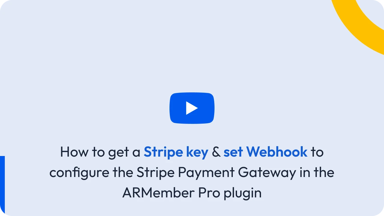 Stripe API Key