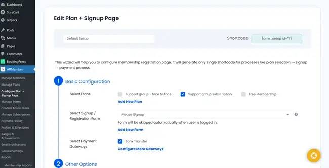 ARMember-plugin-configuration-steps