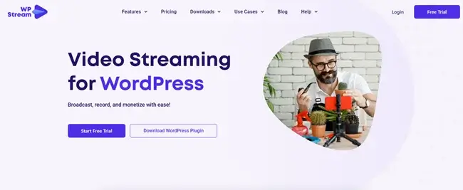 WPStream video streaming