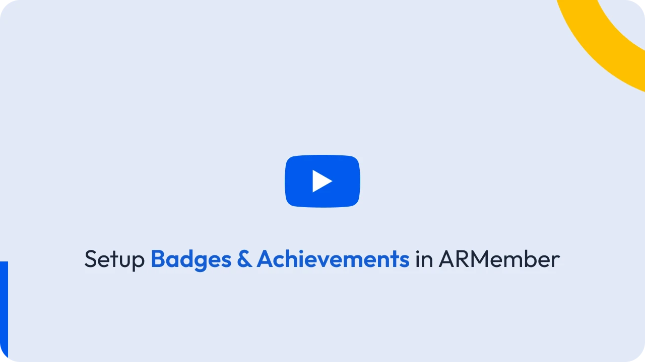 Badges & Achievements