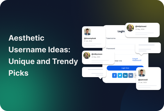500+ Aesthetic Usernames Ideas: Unique and Trendy Picks