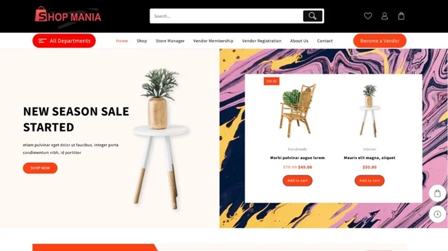 Th Shop Mania Theme Templates