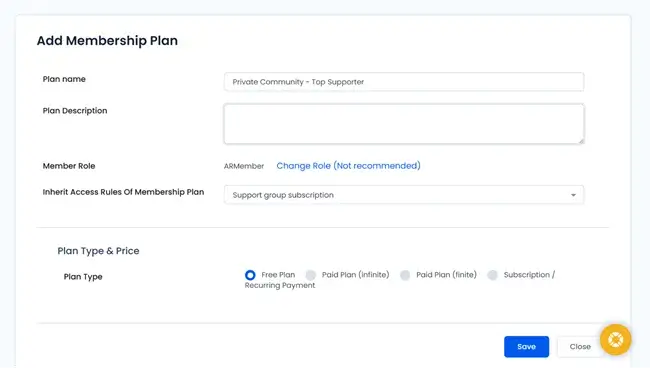 ARMember-Manage-Plans-Add-New-Plan