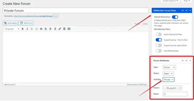 Add-Your-Forums-with-bbPress-optional
