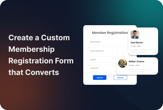 How Custom Registration Forms Boost Membership Conversions?