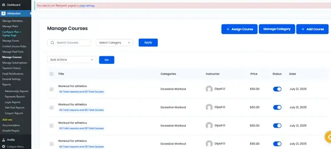 ARMembers-Online-Courses-Addon
