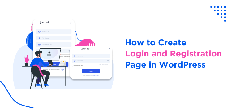 How to create login and registration page in WordPress