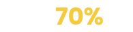 up to 70% off